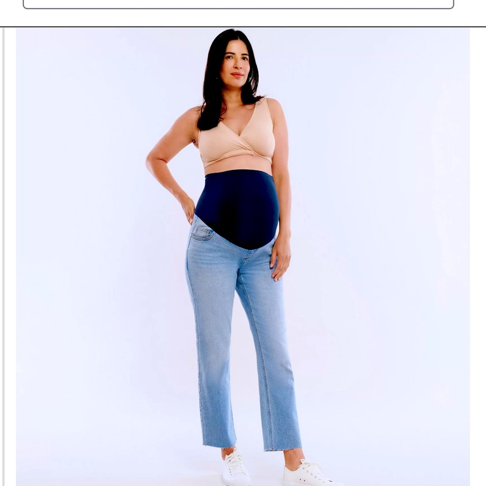 Maternity jeans size 18Mat straight leg